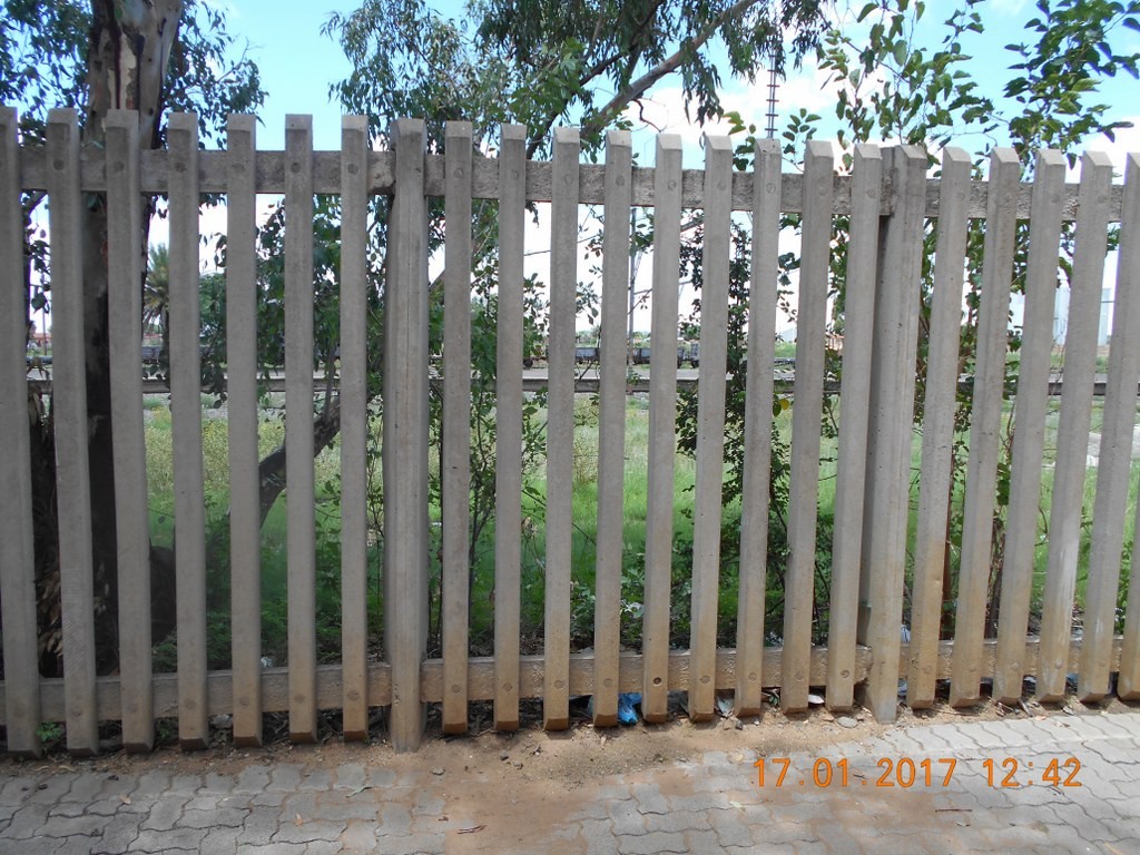Concrete Palisade Fencing